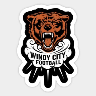 Chicago Bears Windy City Sticker